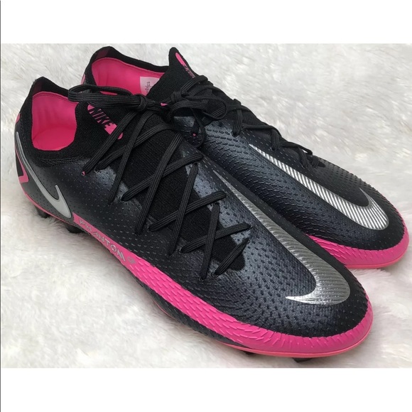 Nike Phantom GT Elite FG Black Pink ACC Cleats